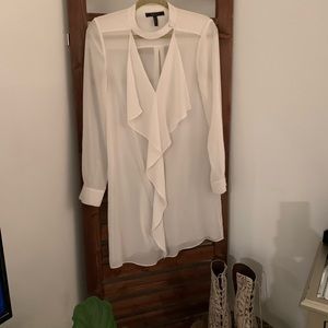 BCBG - Dress Blouse White
